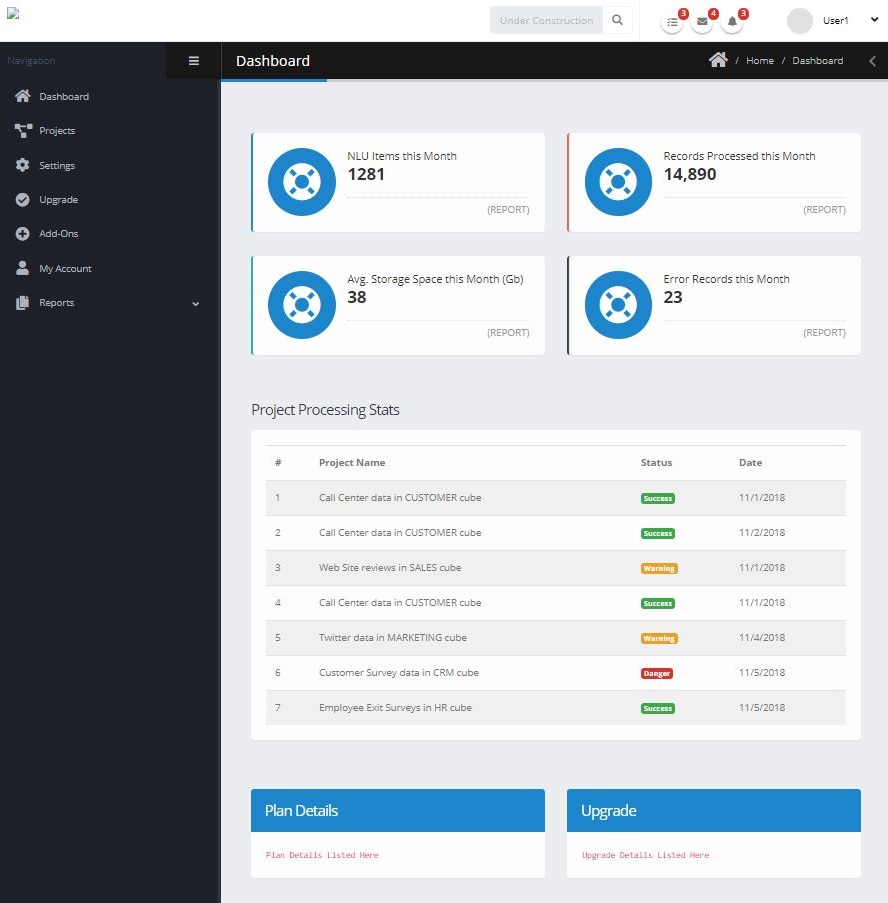 AppX Dashboard